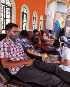 blood donation matrumandir